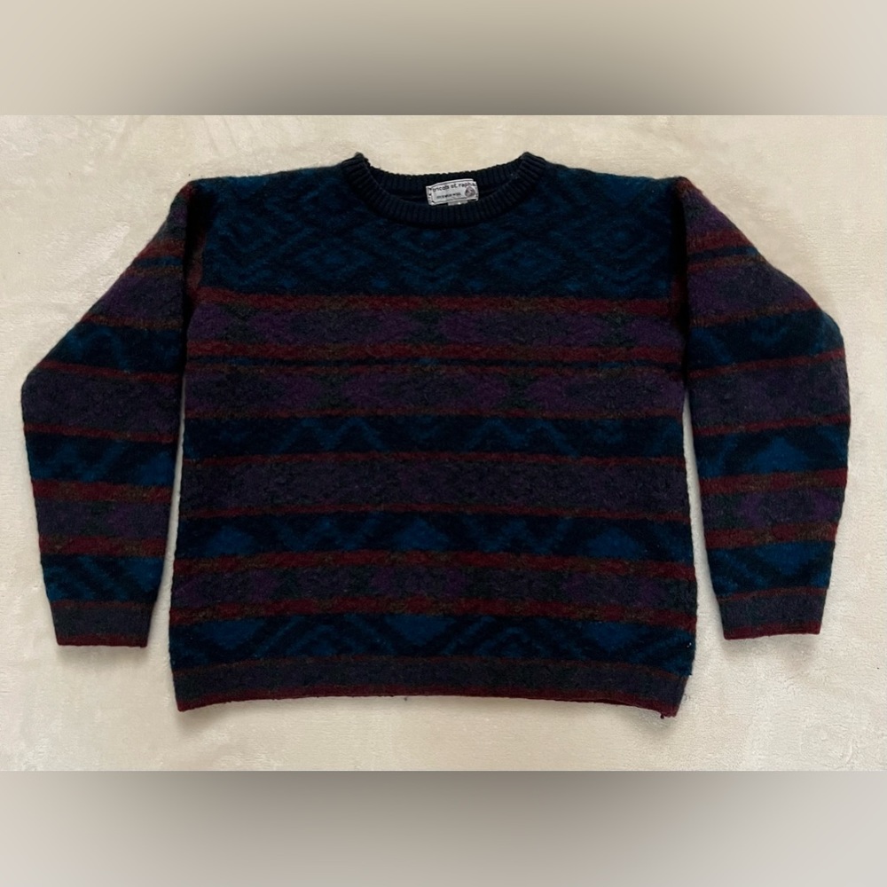 VINTAGE 70s 100% VIRGIN WOOL *YOUTH*